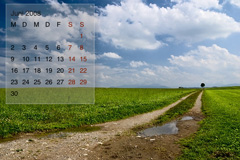 Landscapes Calendar screenshot