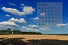 Landscapes Calendar screenshot