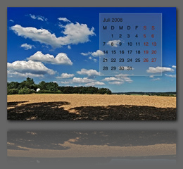 Landscapes Calendar app screenshot
